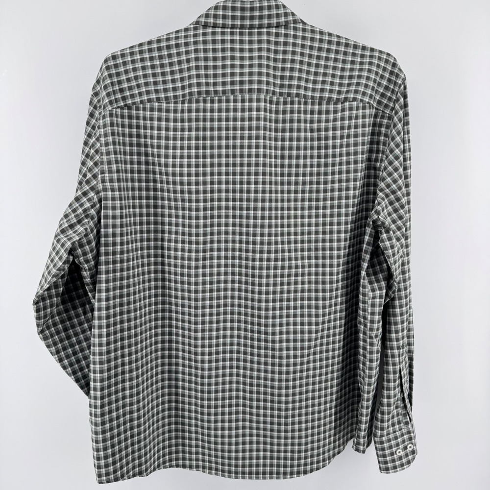 UNTUCKit Shirt Mens 3XL Green Plaid Regular Fit Button Down - Picture 3 of 11